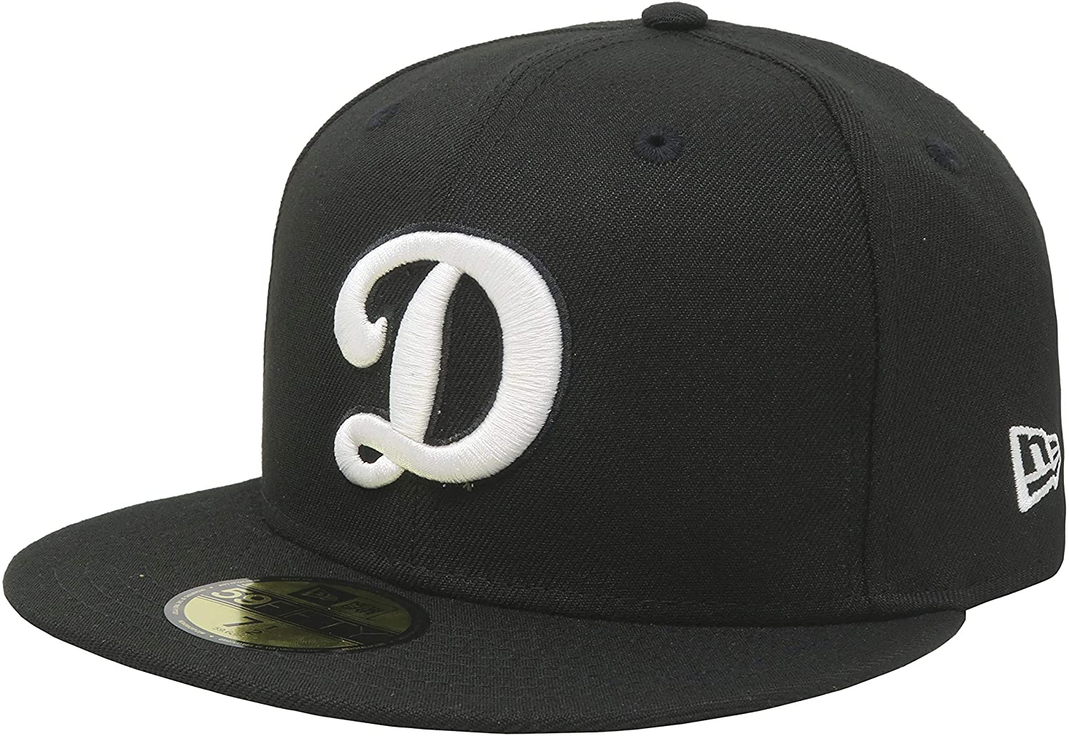 New Era 59Fifty Los Angeles Dodgers "D" MLB Basic Black Cap