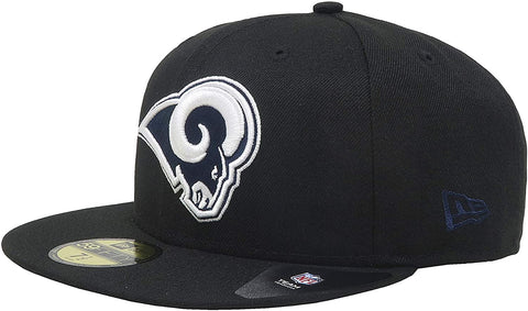 New Era Men's 59Fifty Fitted Hat NFL Los Angeles Rams Cap