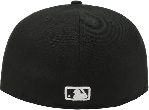 New Era 59Fifty New York Yankees Fitted Black/White Hat