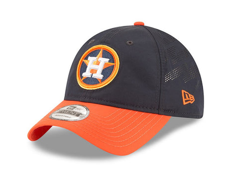 New Era 9Twenty MLB Houston Astros Perforated Pivot Navy/Orange Adjustable Cap