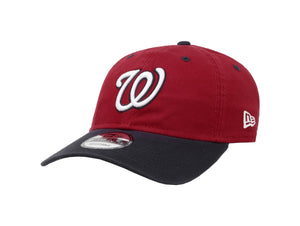 New Era 9Twenty MLB Washington Nationals Core Classic Red/Navy Blue Adjustable Cap