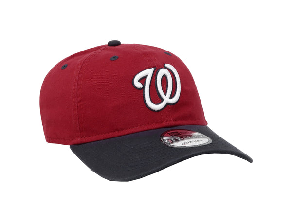 New Era 9Twenty MLB Washington Nationals Core Classic Red/Navy Blue Adjustable Cap