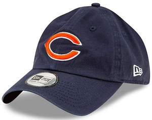 New Era 9Twenty NFL Chicago Bears Casual Classic Navy Blue Adjustable Cap