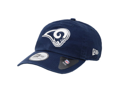 New Era 9Twenty NFL Los Angeles Rams Casual Classic Navy Blue Adjustable Cap