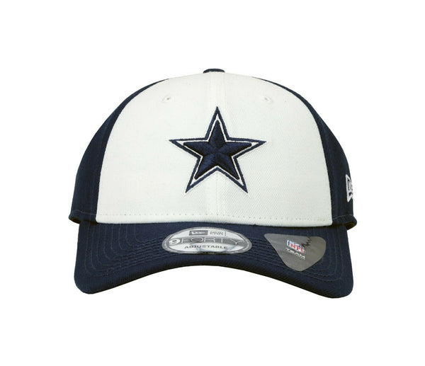New Era 9Forty NFL Dallas Cowboys The League White/Navy Blue Adjustable Cap