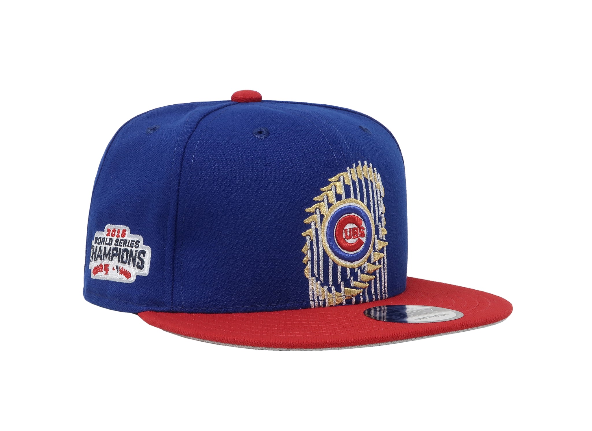New Era 9Fifty MLB Chicago Cubs 2016 World Series Champions Snapback Cap