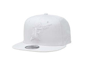 New Era 9Fifty MLB Florida Marlins Cooperstown F Basic White Snapbac –