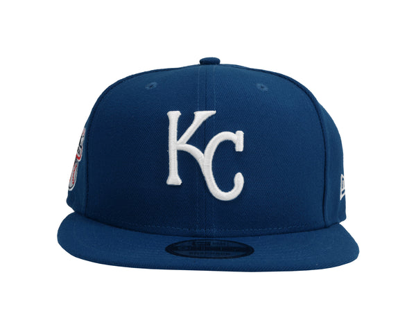 New Era 9Fifty MLB Kansas City Royals Baycik Royal Blue Snapback Cap