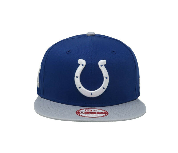 New Era 9Fifty NFL Indianapolis Colts Baycik Royal Blue Snapback Cap