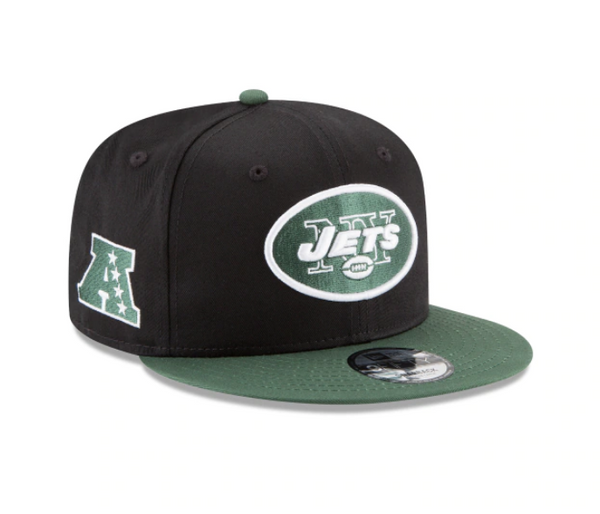 New Era 9Fifty NFL New York Jets Baycik Black/Green Snapback Cap