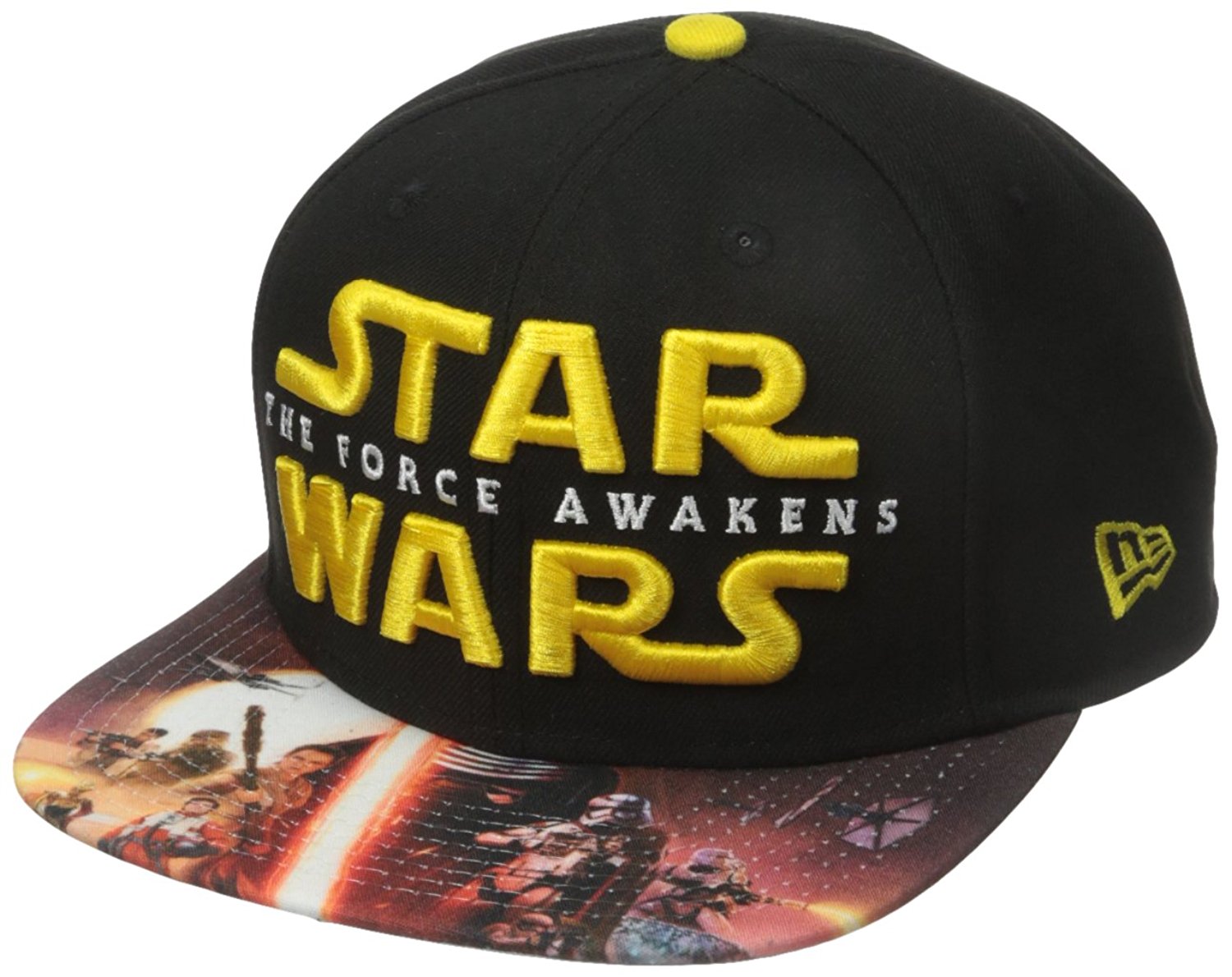 New Era Men 9Fifty Star Wars VII "The Force Awakens" Visor Print Snapback Cap