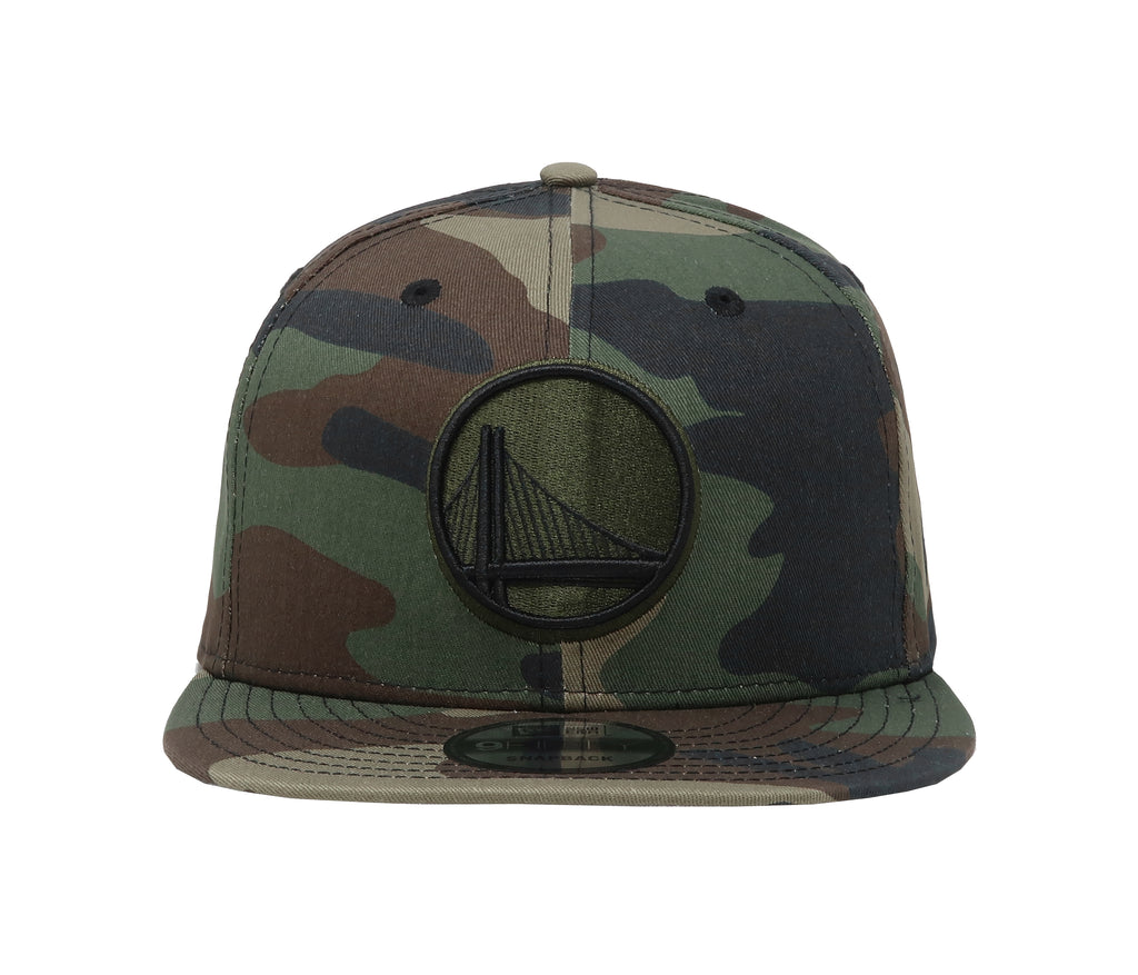 Las Vegas Raiders New Era Woodland Trucker II 9FIFTY Snapback Hat - Camo /Black