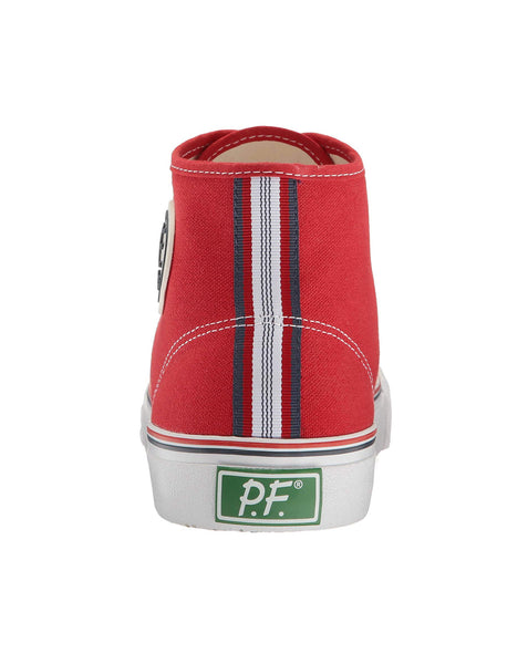PF FLYERS Unisex Center Hi Red White Shoes MC2001RD