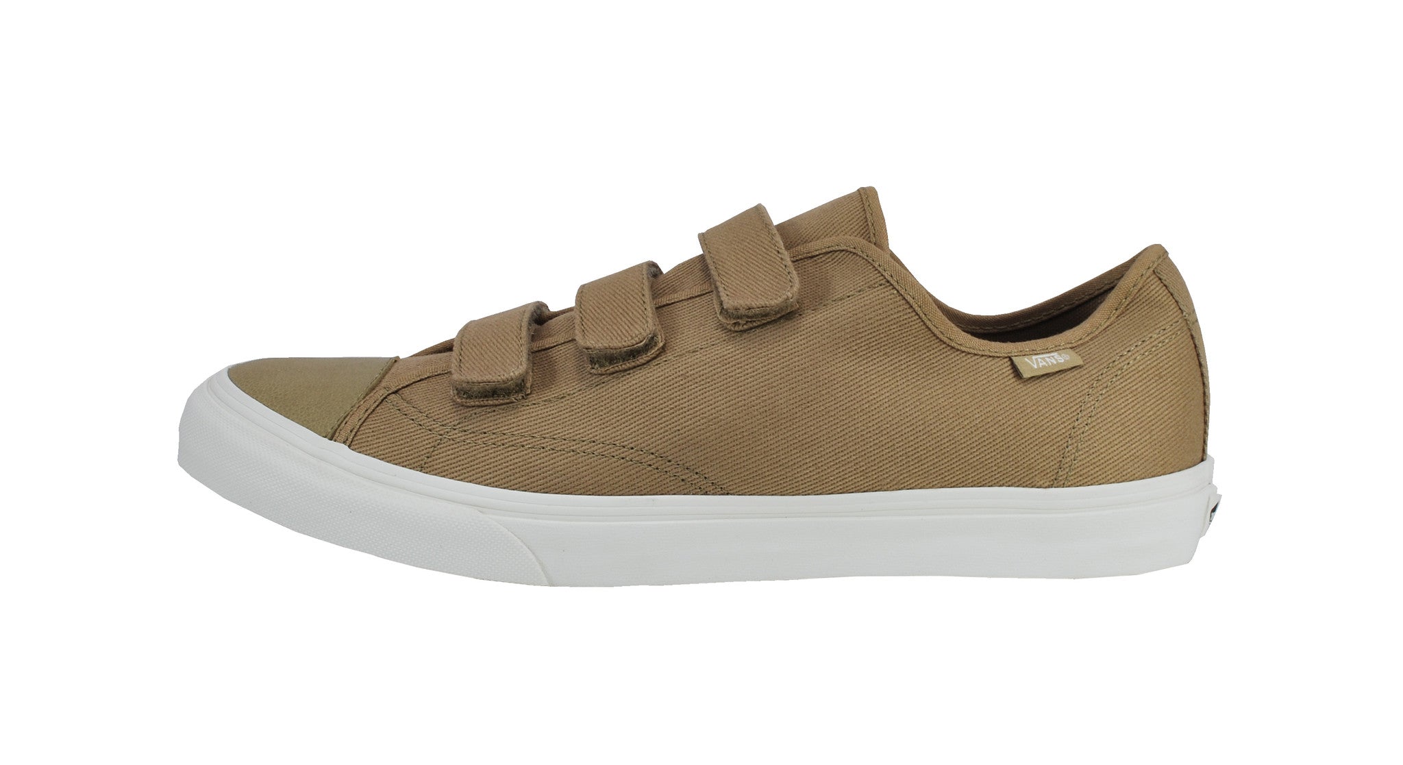 folder Kommuner kondensator Vans Men Shoes Prison Issue Tan Beige Off White Strap Sneakers –  ShoeAngle.com