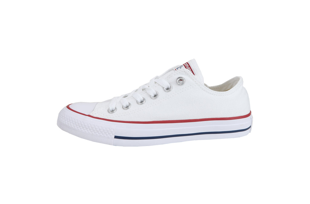 W7652] Converse All Star Low Top Shoes White – ShoeAngle.com